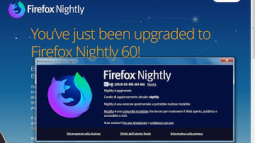 Firefox Nightly update page is broken