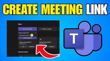 How To Create Meeting Link In Microsoft Teams (Step By Step Guide)