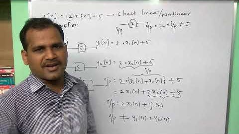 DT linear and non linear systems GATE practice 1 - signals and systems