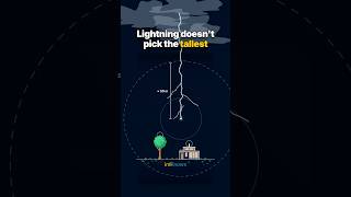 ⚡ Lightning doesn't always hit the tallest thing