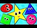 Five Little Shapes | Crayons Nursery Rhymes | Kids Songs | Baby Rhymes