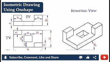 Isometric Drawing Using Onshape