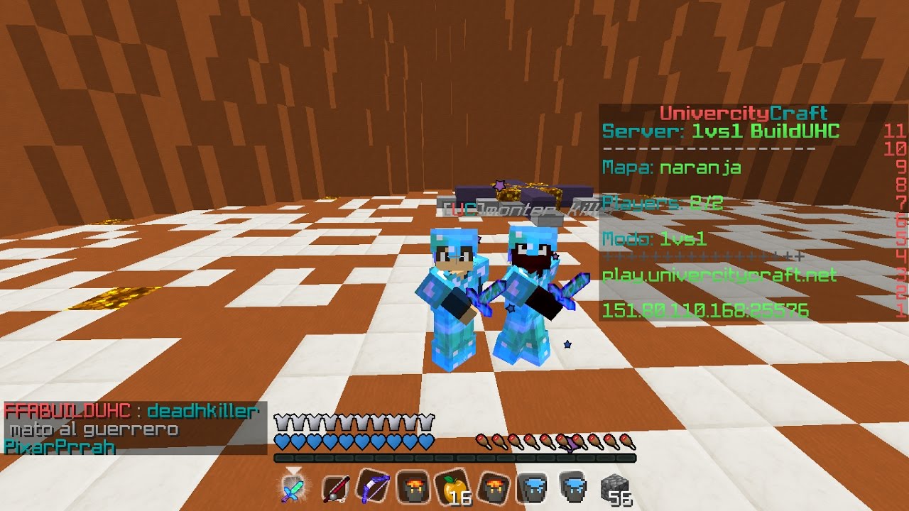 1 vs 1 build UHC - YouTube