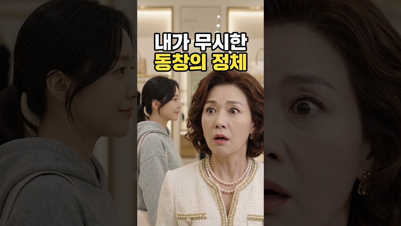 거지 꼴로 물 흐리지 말라던 동창의 최후 #사이다#반전드라마