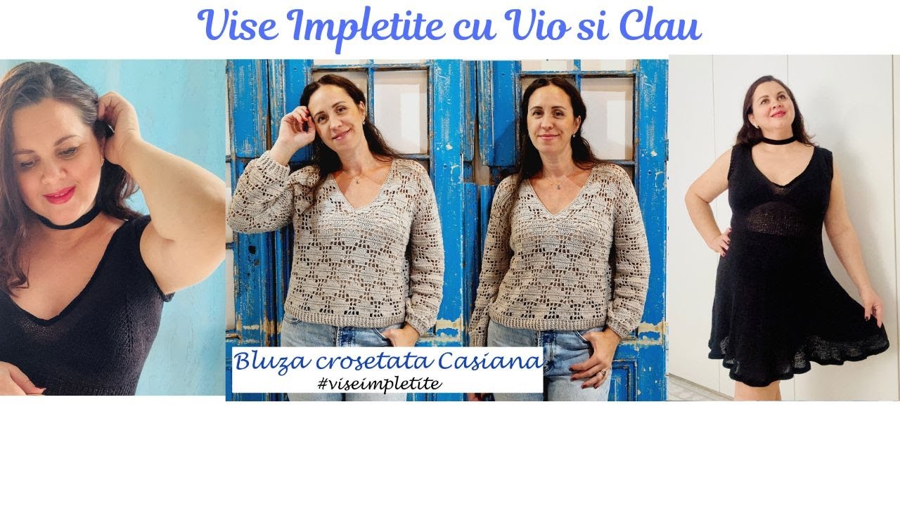 Vise Impletite cu Vio si Clau-Episodul 4 (Sezonul 6) #crosetam #tricotam #viseimpleteitecuviosiclau