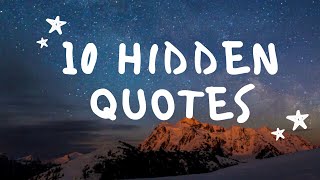 Top 10 Quotes | Quotes for life | Hidden Quotes | screenshot 5