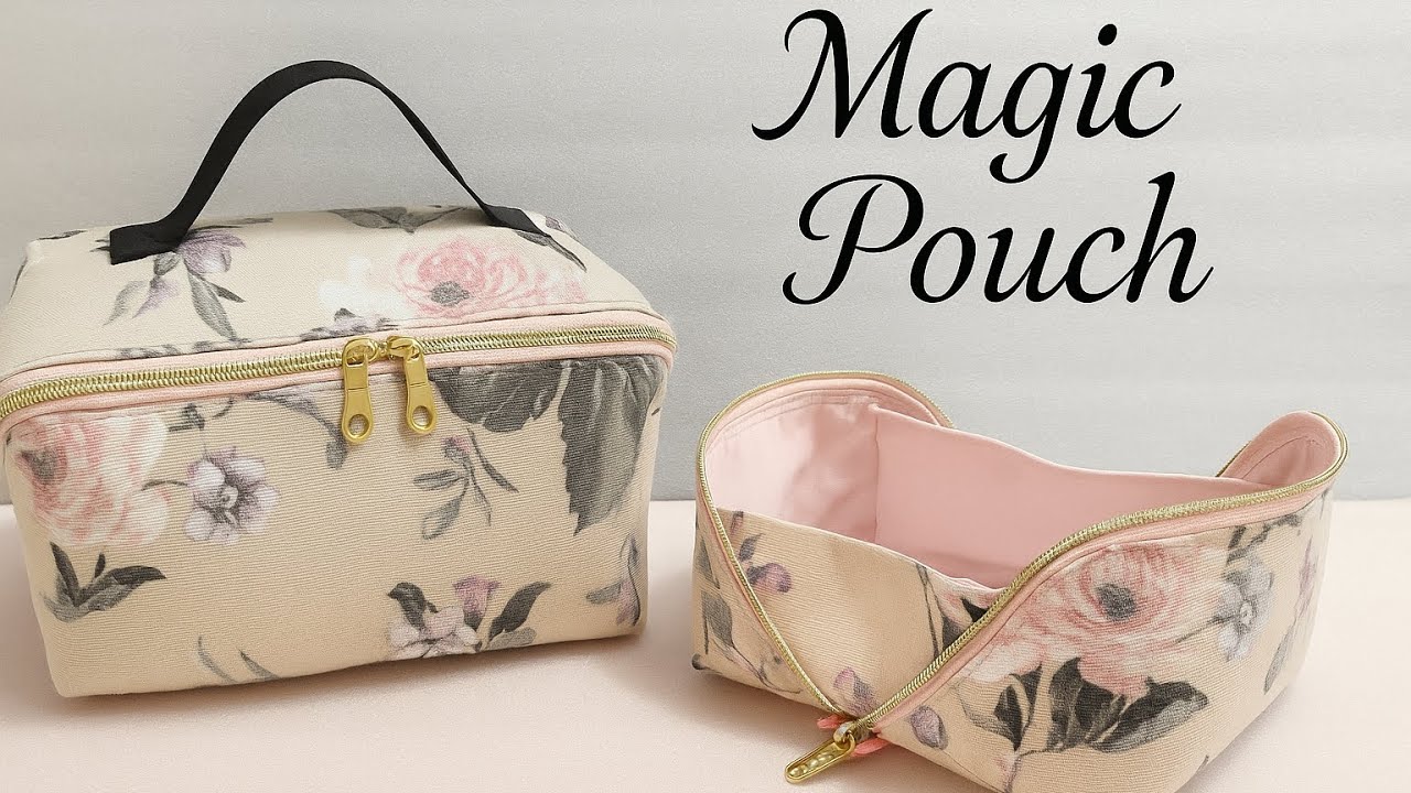 🌸 Cómo coser un NECESER 