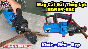 Máy cắt sắt thủy lực Handy 25C - Nhỏ Gọn - Hiệu Quả - Bền Bỉ