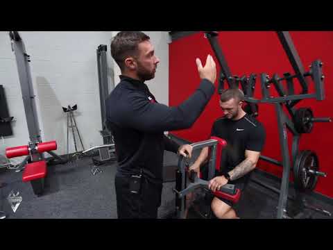 Hammer Strength Lat Pull Down (single hand)