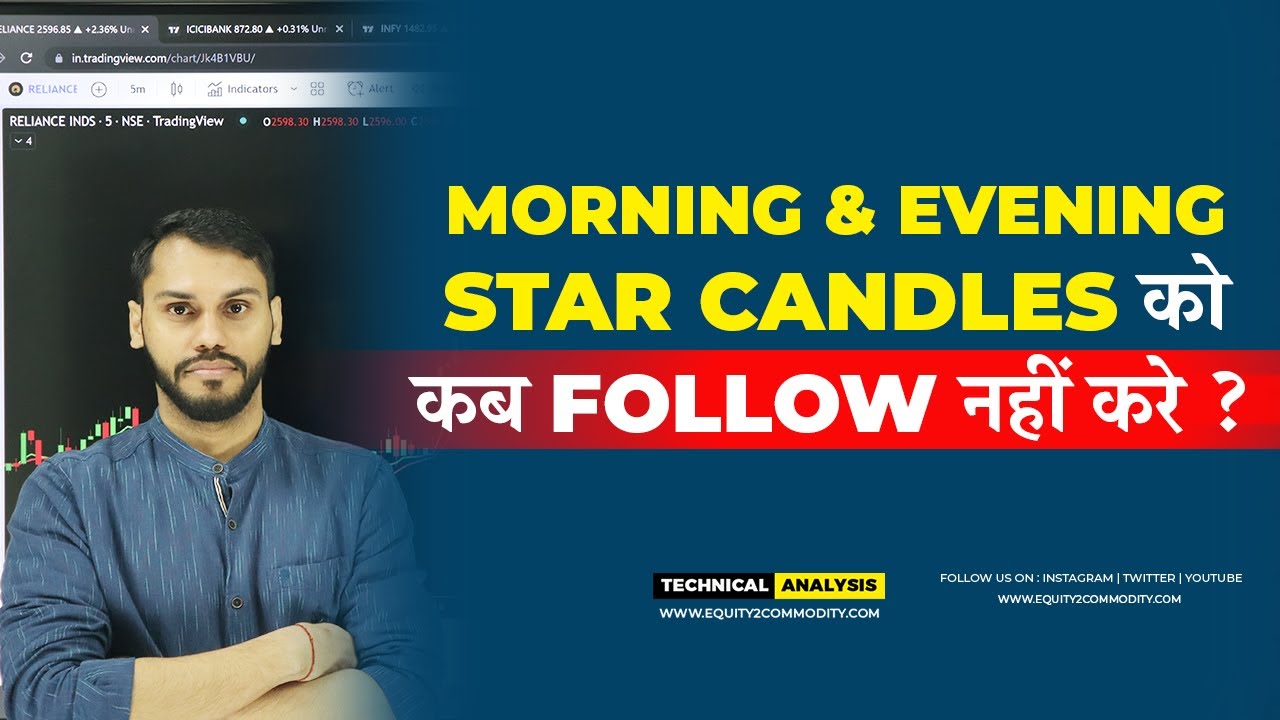 MORNING & EVENING STAR CANDLESTICK PATTERN को कब FOLLOW नहीं करना है ...