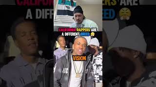 Cali rappers are a different breed! #rap #californiarap #freestyle