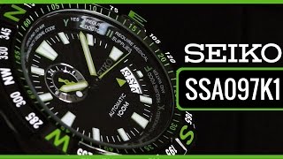 SEIKO Superior SSA097K1 Automatic Watch Manual Compass 100m - YouTube