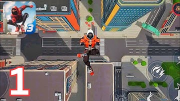 Spider Fighter 3 - Gameplay Walkthrough Part 1 - Tutorial (Android, iOS)