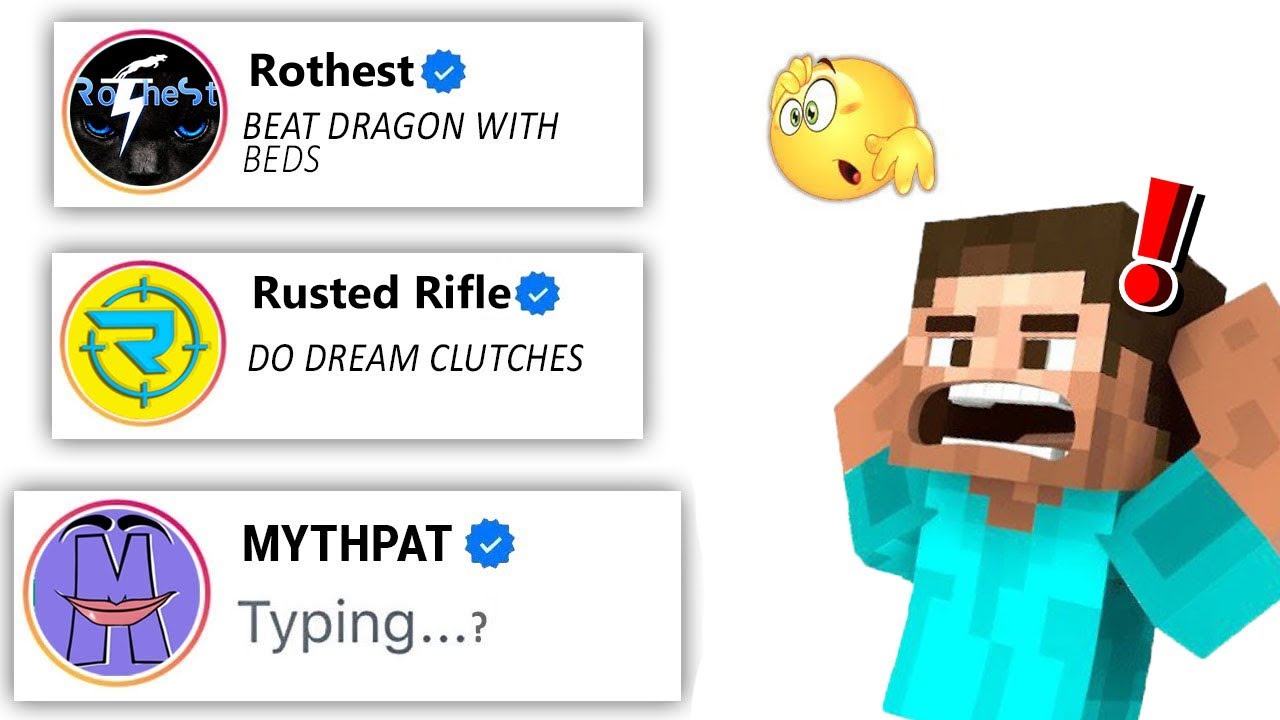 Asking Youtubers For Dares in Minecraft!! Ft. @RiflePlays  @RoThest @MINERCRAFTS