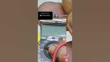 How to calculate the value of 5 color resistors #shorts #Resistor # value .#repair