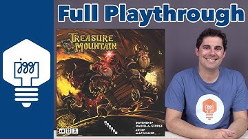 Treasure Mountain + Expansion Full Playthrough - JonGetsGames
