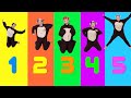 5 Little Monkeys Jumping On The Bed Nursery Rhyme - Bella and Beans TV