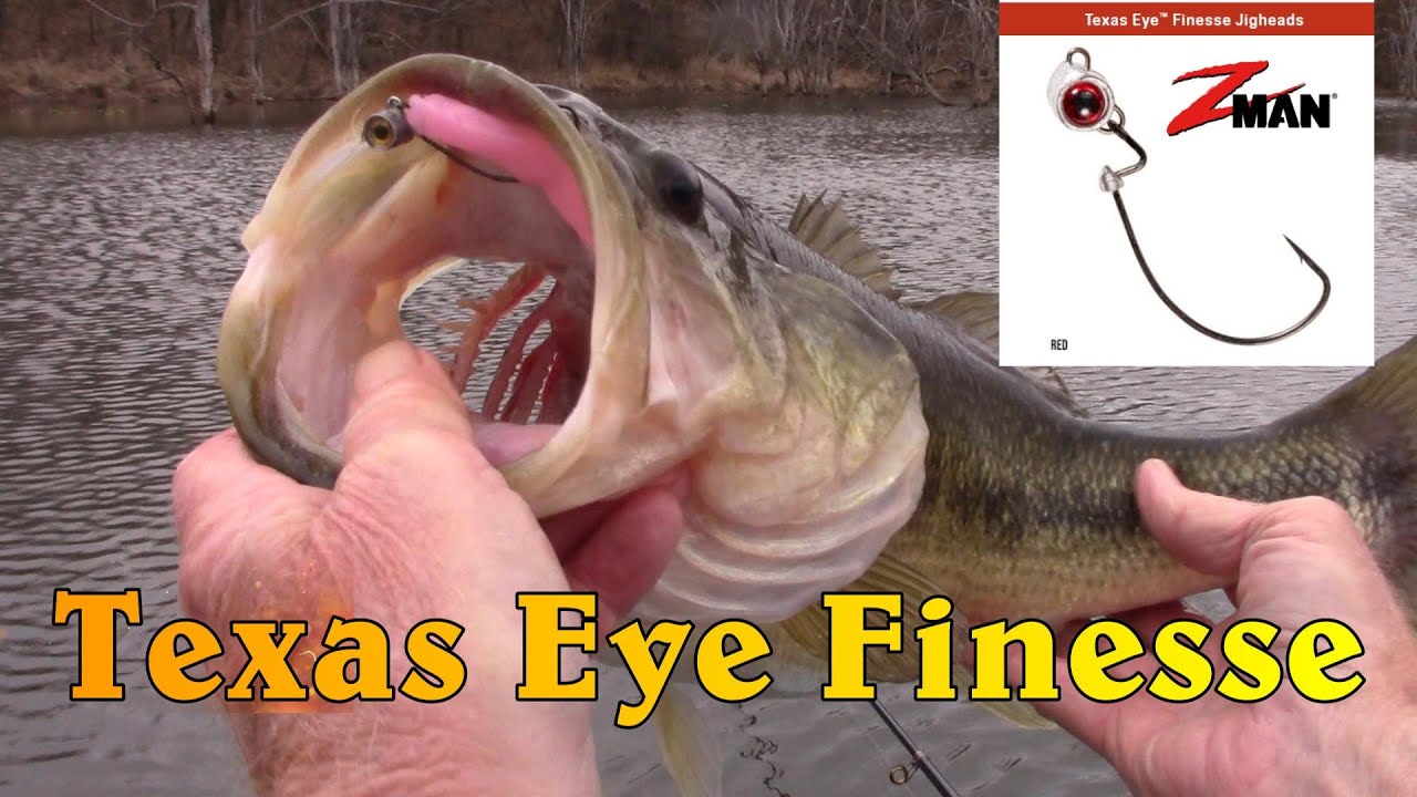 Z-Man Texas Eye Finesse Jig Head - Mid March Bass Fishing 