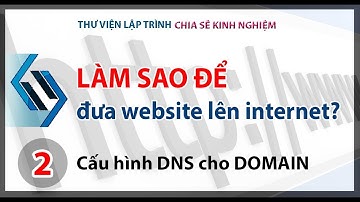 Làm sao để đưa website lên mạng internet - Phần 2