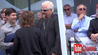 Guy Fieri honored with a Star on the Hollywood Walk of Fame in Hollywood 2