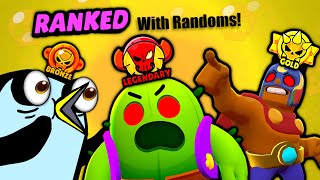 Playing RANKED With Randoms In Brawl Stars!