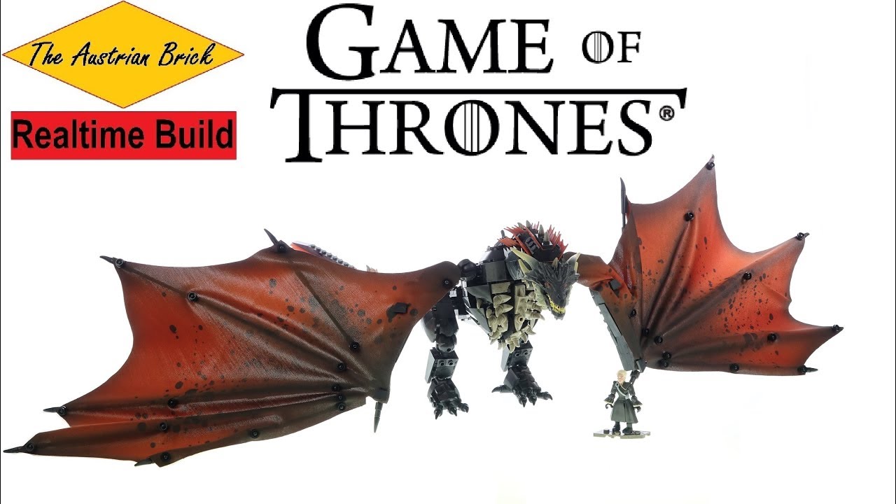 MEGA Construx Realtime Build Game of Thrones Daenerys & Drogon