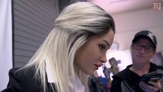 Girls lifelike robots as the concept