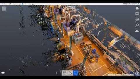 NavVis E57 Point Cloud viewed in ReCap