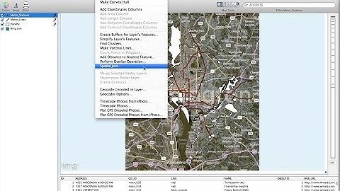 Introduction to Cartographica GIS for the Macintosh