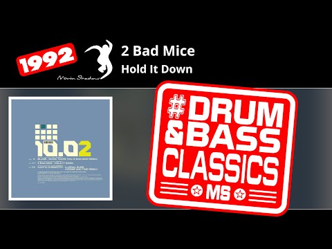 2 Bad Mice: Hold It Down | SHADOW1002-Y1 | Moving Shadow