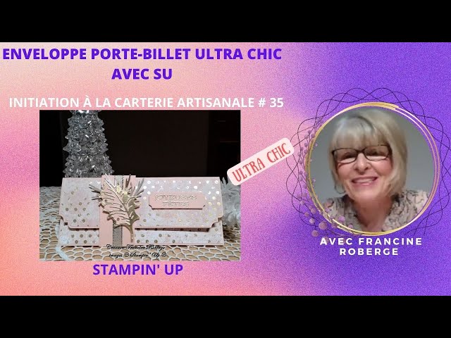 ENVELOPPE PORTE-BILLET SUPER CHIC 