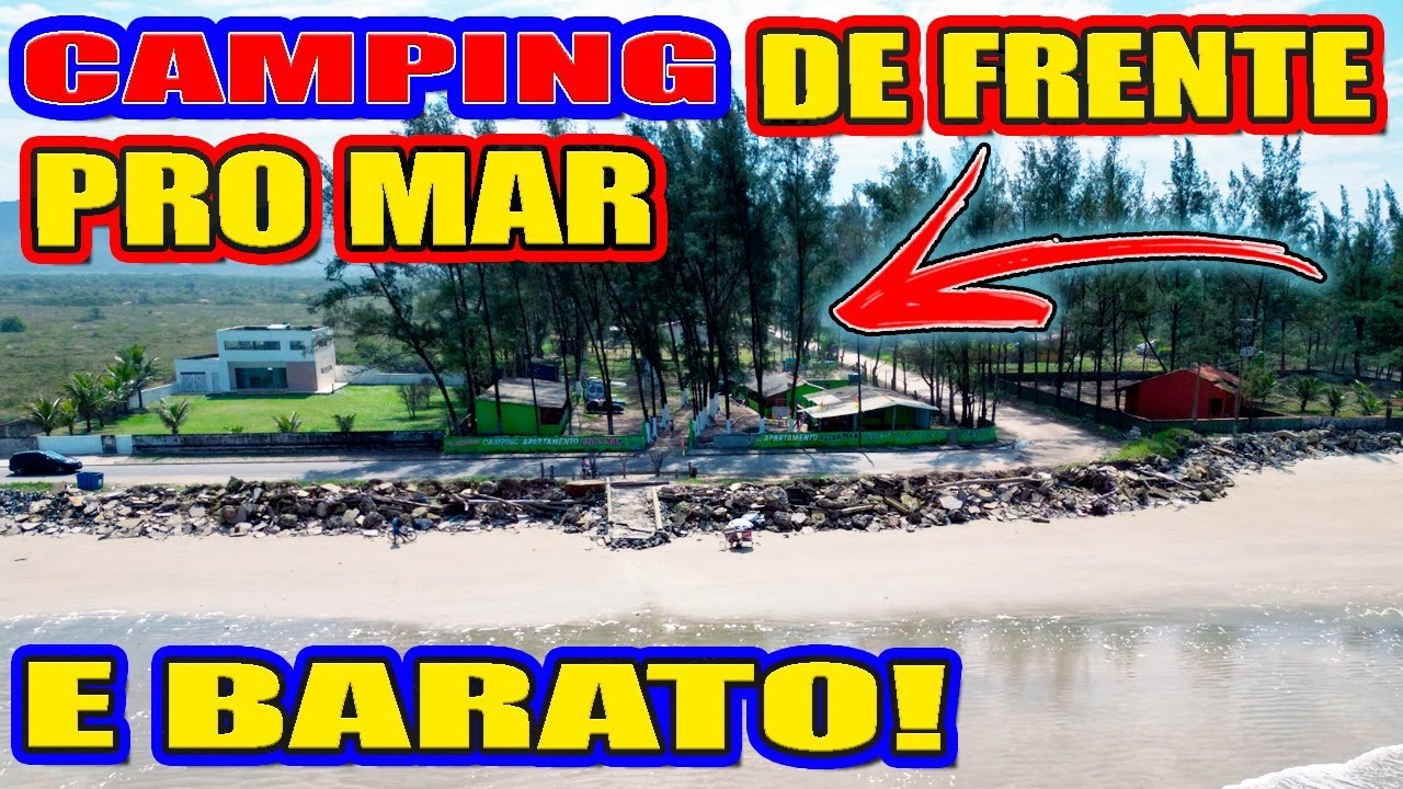 25 PILAS CAMPING COMPLETO PÉ NA AREIA CAMPING BEIRA MAR ILHA COMPRIDA SP