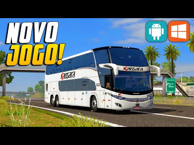 LANÇAMENTO! Novo Jogo de Ônibus Brasileiro Realista para