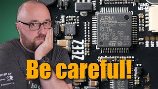 Be careful with F722 flight controllers