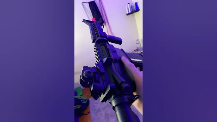 AEG vs GBBR #airsoft #aeg #gbbr #funny #m4 #AR #mk18