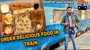 How to order food online in Train 🚂 || Railrestro || Indian Railways