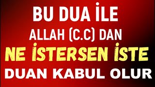 Ya Zel Celali̇ Vel İkram Di̇yen Ki̇mseni̇n Duasi Kabul Olur