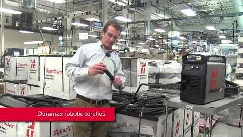 Hypertherm Duramax torches for Powermax air plasma systems
