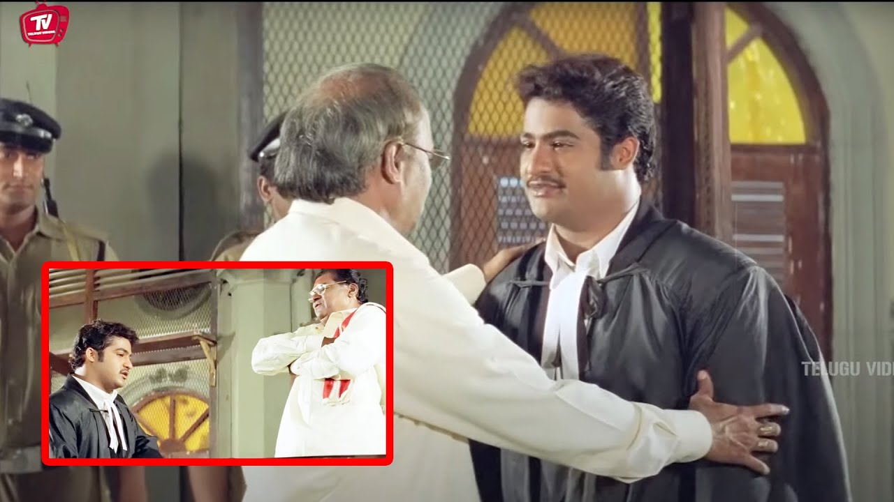 Jr Ntr Fighting For Justice Telugu Interesting Movie Scene | Telugu Videos