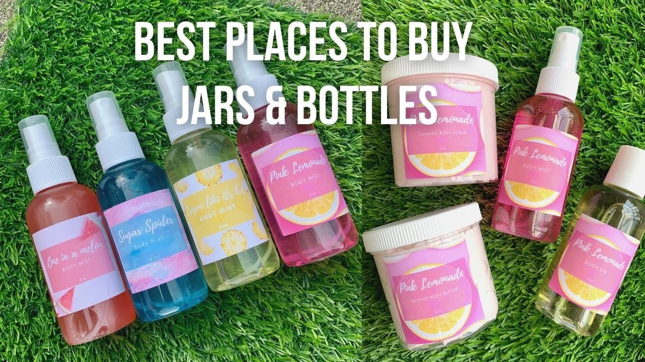 Where to Buy Cosmetic Packaging for your BODY CARE Business | Jars | Bottles | JADA RENEE