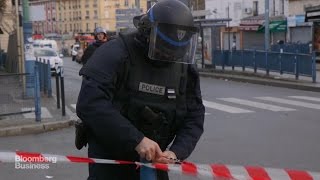 Parisians React to Police Terror Raids in St. Denis Parisians React to Police Terror Raids in St. Denis