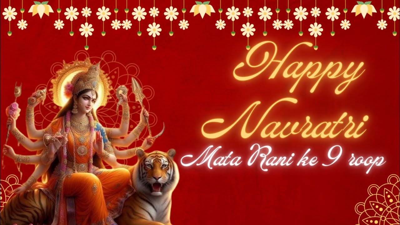 Mata Roop Happy Live:- Mata Rani ke 9 Roop :- Navratri Status || जय माता रानी 🙏 # ...