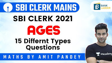 Ratio | 15 Different Types Questions | SBI CLERK 2021 | by Amit Pandey @Bank Ladder