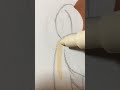 Drawing Donkey Kong but in Two Styles | Part 1 #posca #art #mario #shorts
