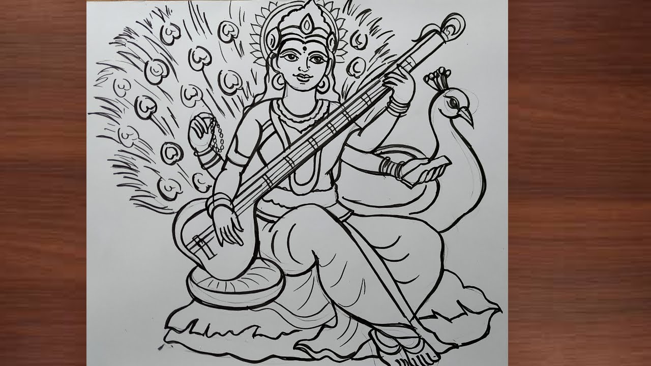 Saraswati Art Board Prints for Sale | Redbubble