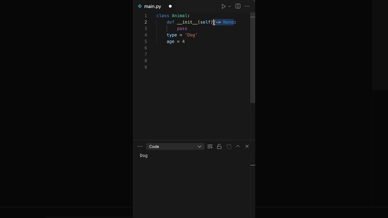 Python Programming Understanding Init 