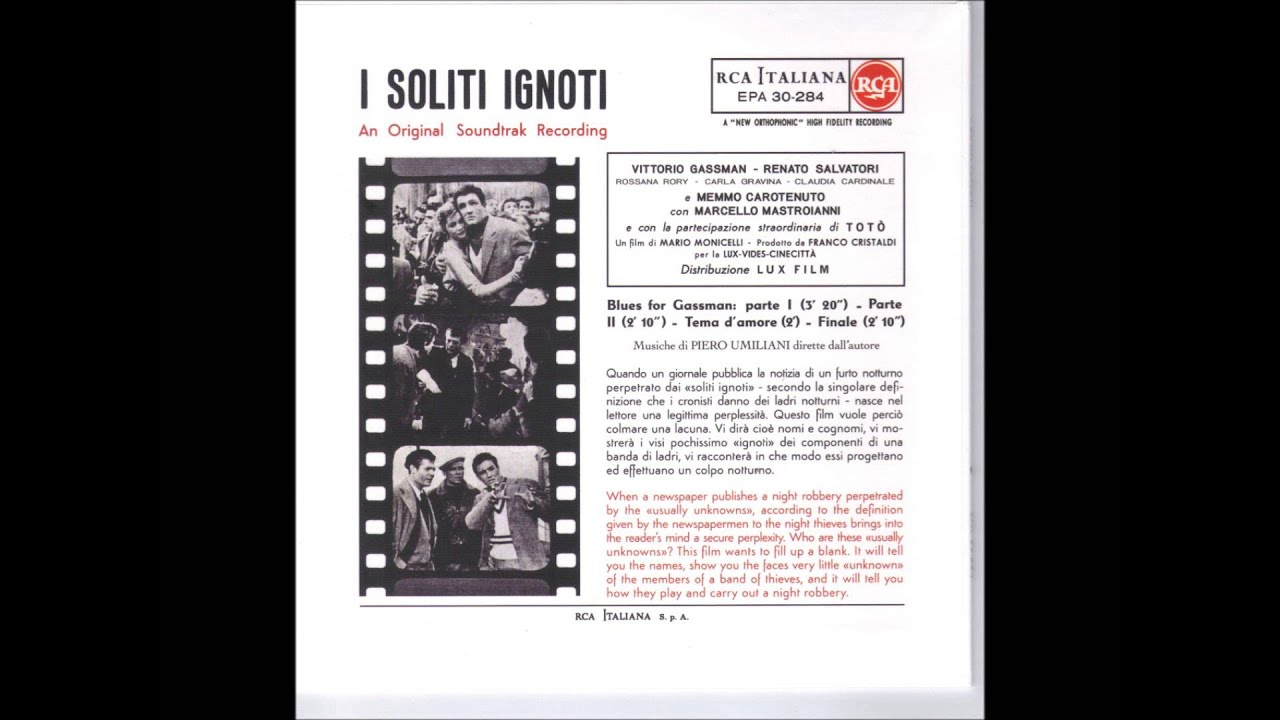 Tema d'amore  - Finale  Piero Umiliani e la sua orchestra