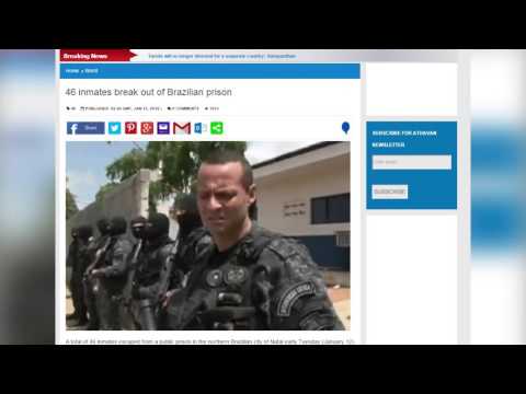ბრაზილიის ციხიდან 46 მსჯავრდებული გაიქცა