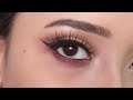 Daily routine eye makeup