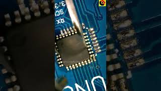 Arduino UNO Microcontroller Replacement | Atmega 328p replace #shorts #arduino #sritu_hobby